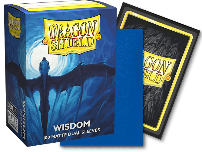 Dragon Shield | Standard Size Sleeves | 100ct | Wisdom (Dual Matte)