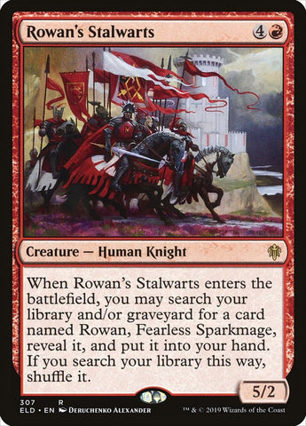 Rowan's Stalwarts [Throne of Eldraine]