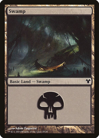 Swamp (20) [Modern Event Deck 2014]