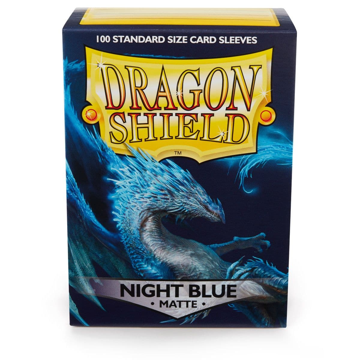 Dragon Shield | Standard Size Sleeves | 100ct | Night Blue Botan (Matte)
