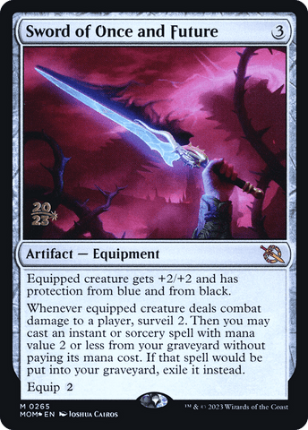 Sword of Once and Future [March of the Machine Prerelease Promos]
