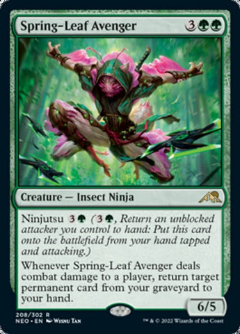 Spring-Leaf Avenger [Kamigawa: Neon Dynasty]