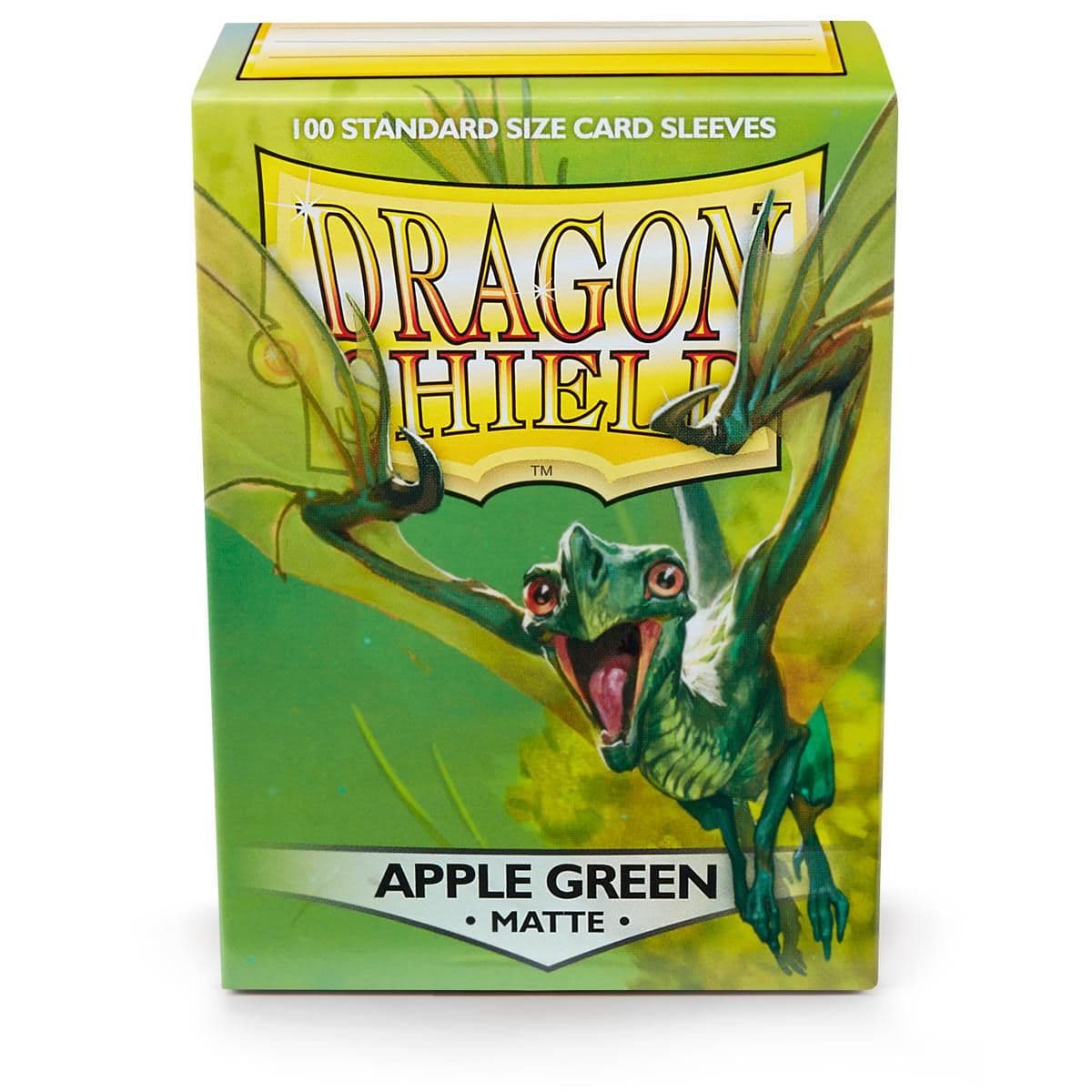 Dragon Shield | Standard Size Sleeves | 100ct | Apple Green (Matte)