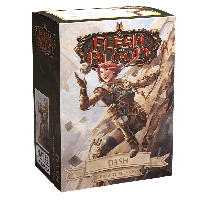 Dragon Shield | Standard Size Sleeves | 100ct | Dash, Inventor Extraordinaire (Flesh and Blood Matte)