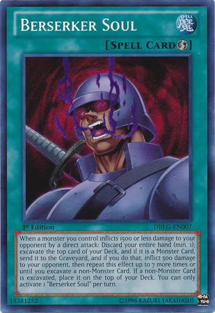 Berserker Soul [DRLG-EN007] Secret Rare