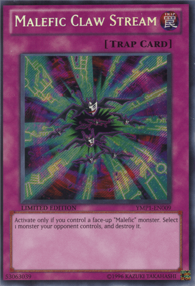 Malefic Claw Stream [YMP1-EN009] Secret Rare