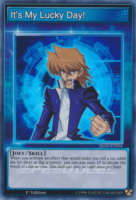 It's My Lucky Day! [SBAD-ENS04] Super Rare