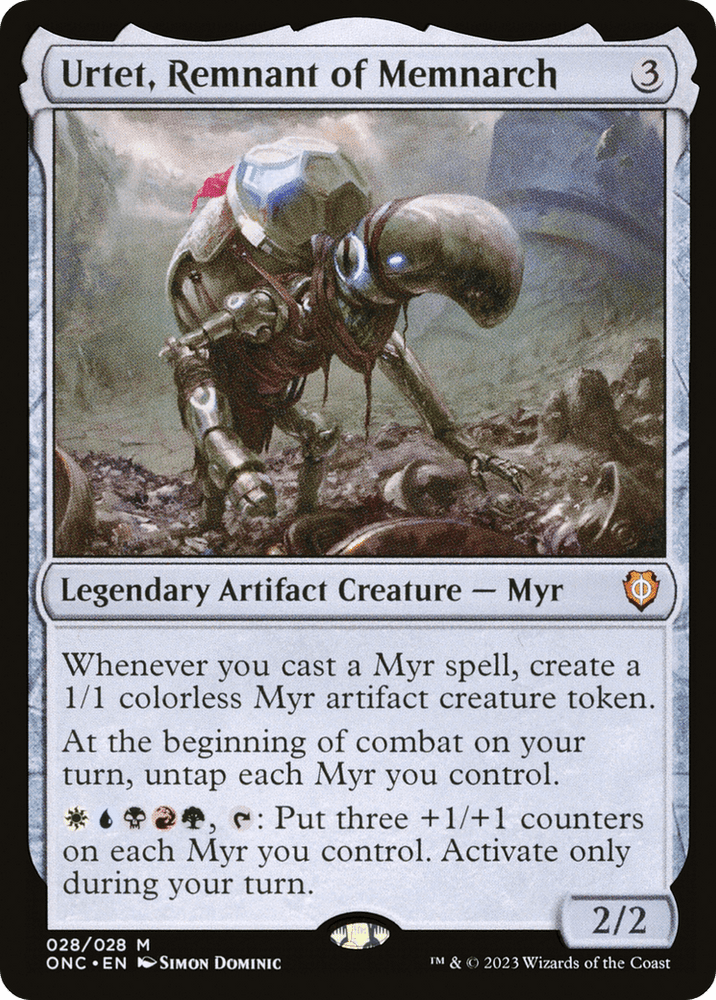 Urtet, Remnant of Memnarch [Phyrexia: All Will Be One Commander]
