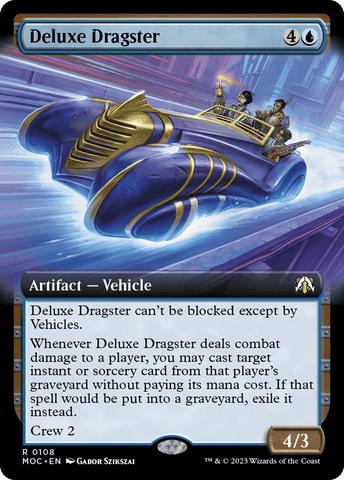 Deluxe Dragster (Extended Art) [March of the Machine Commander]