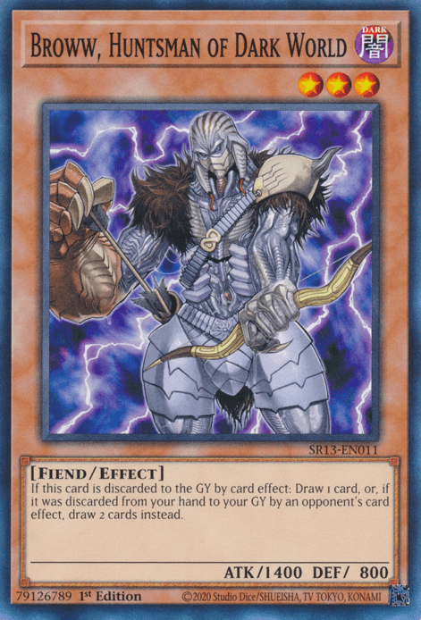 Broww, Huntsman of Dark World [SR13-EN011] Common