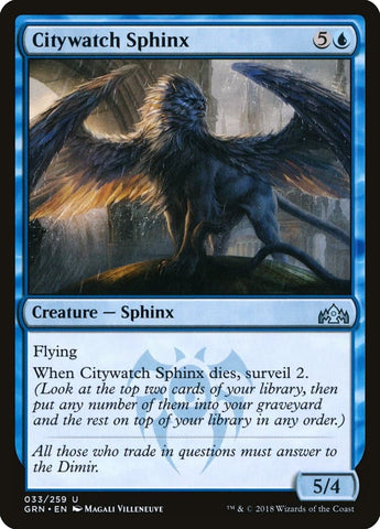 Citywatch Sphinx [Guilds of Ravnica]