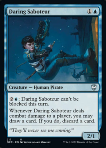 Daring Saboteur [Streets of New Capenna Commander]