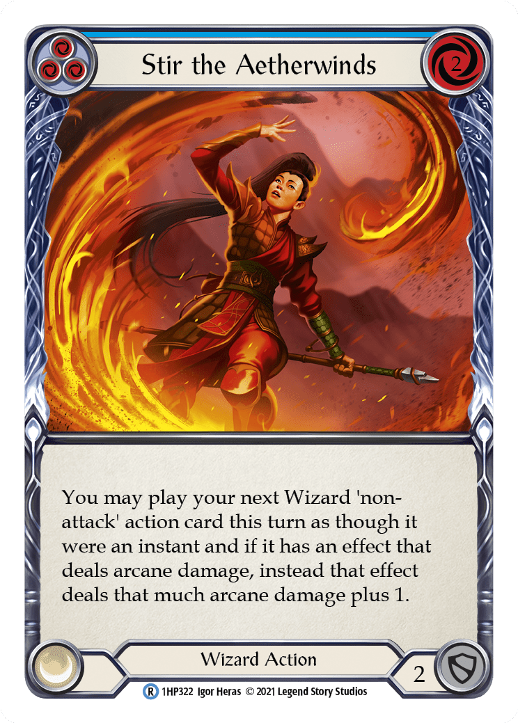 Stir the Aetherwinds (Blue) [1HP322]