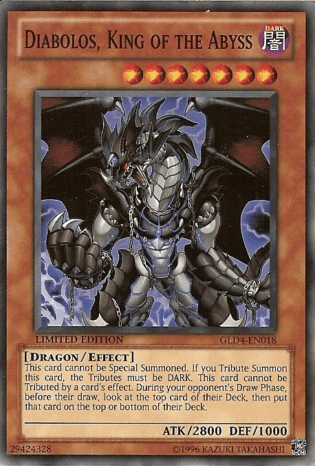 Diabolos, King of the Abyss [GLD4-EN018] Common