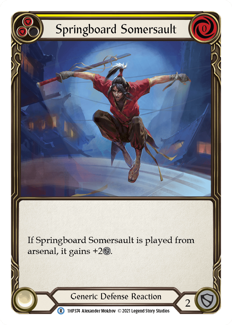 Springboard Somersault [1HP374]