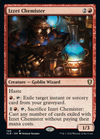 Izzet Chemister [Commander Legends: Battle for Baldur's Gate]