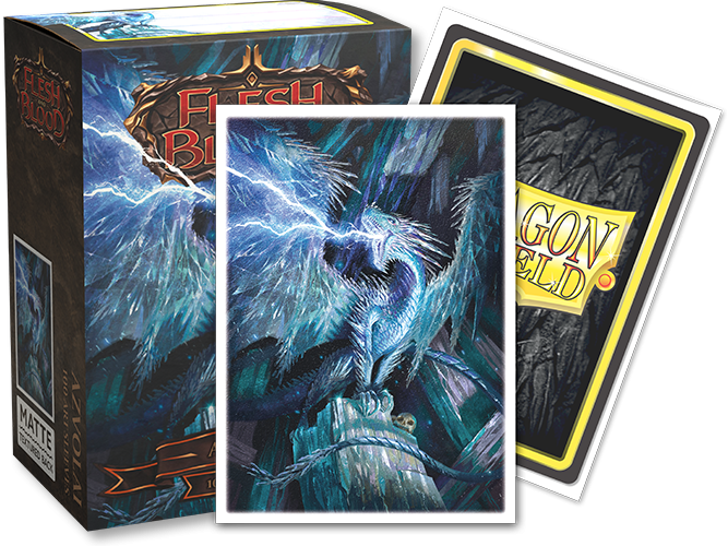 Dragon Shield | Standard Size Sleeves | 100ct | Azvolai (Flesh and Blood Matte)