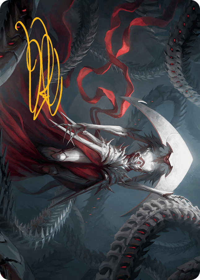 Elesh Norn Art Card (Gold-Stamped Signature) [March of the Machine Art Series]