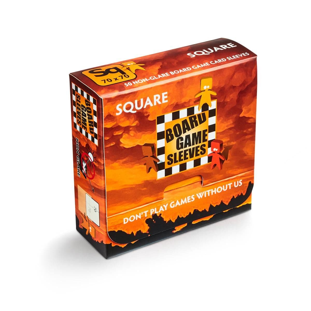 Arcane Tinmen | Board Game Sleeves | Matte (Non-Glare) | Square (70 x 70mm) - 50ct