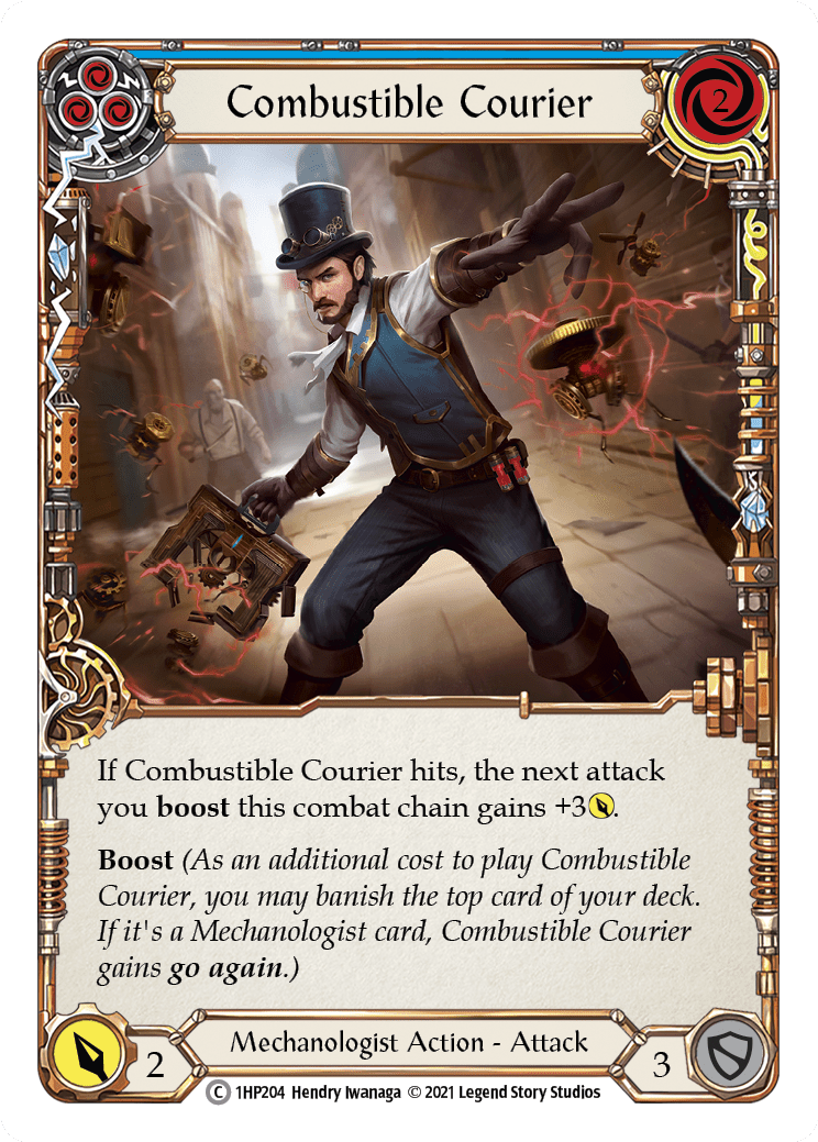 Combustible Courier (Blue) [1HP204]