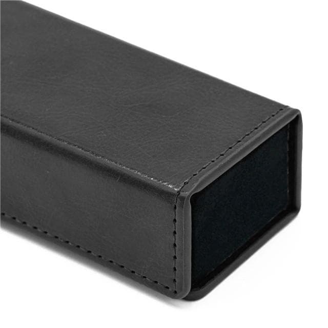 Dice Box | Leather Wand-Style | Black