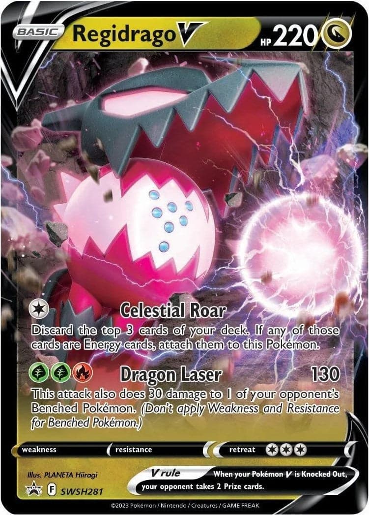 Regidrago V SWSH281/307 - SWSH Sword & Shield Promo Cards Holofoil