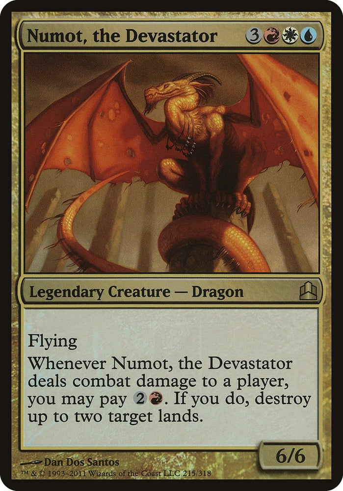 Numot, the Devastator (Oversized) [Commander 2011 Oversized]