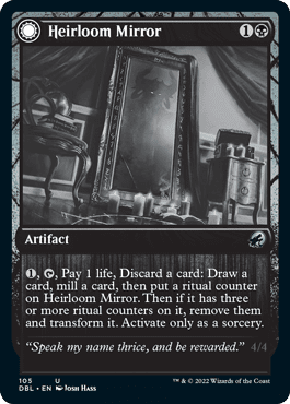 Heirloom Mirror // Inherited Fiend [Innistrad: Double Feature]