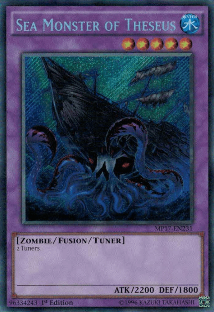 Sea Monster of Theseus [MP17-EN231] Secret Rare
