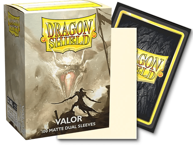 Dragon Shield | Standard Size Sleeves | 100ct | Valor (Dual Matte)