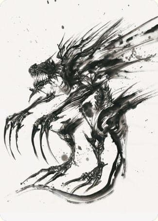 Phyrexian Obliterator Art Card [Phyrexia: All Will Be One Art Series]