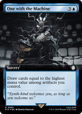 One with the Machine (Extended Art) (Surge Foil) [Fallout]