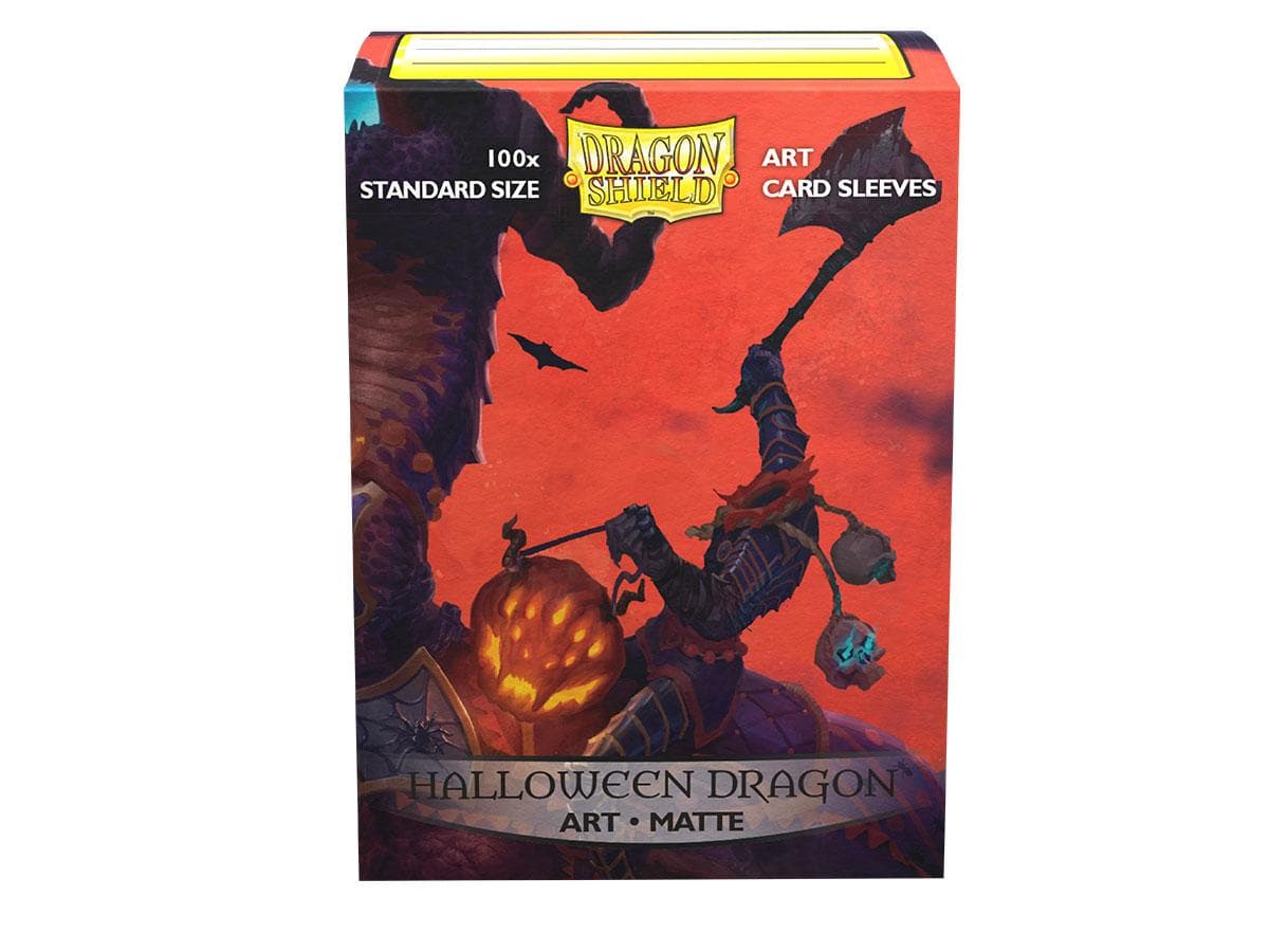 Dragon Shield | Standard Size Sleeves | 100ct | Halloween Dragon (Art Matte)