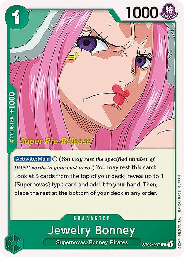 Jewelry Bonney [Super Pre-Release Starter Deck: Worst Generation]
