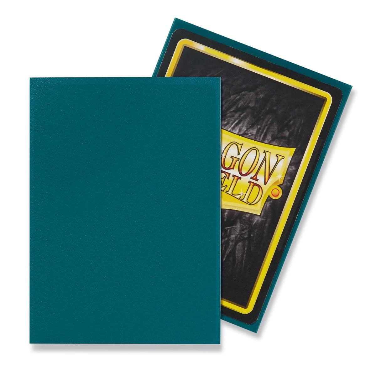Dragon Shield | Standard Size Sleeves | 100ct | Petrol (Matte)