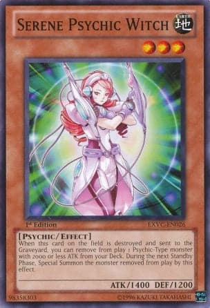 Serene Psychic Witch [EXVC-EN026] Common
