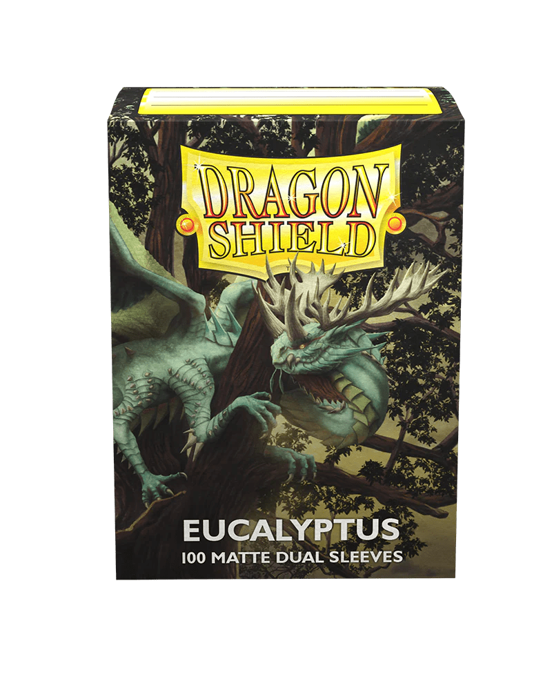 Dragon Shield | Standard Size Sleeves | 100ct | Eucalyptus (Dual Matte)