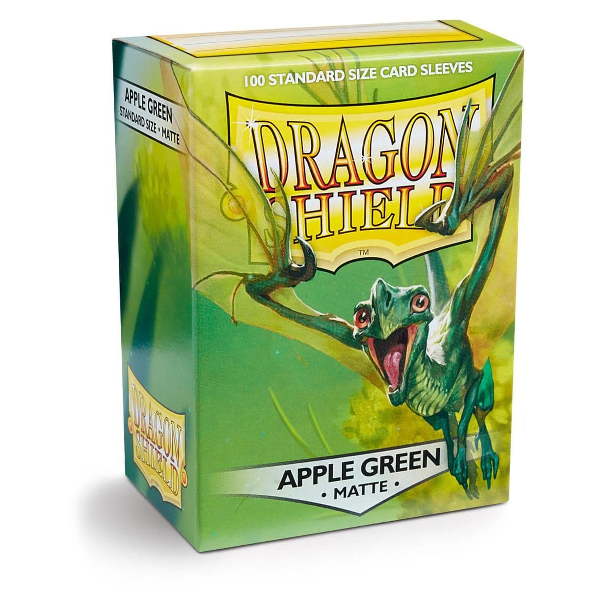 Dragon Shield | Standard Size Sleeves | 100ct | Apple Green (Matte)