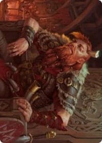 Arni Brokenbrow Art Card [Kaldheim Art Series]