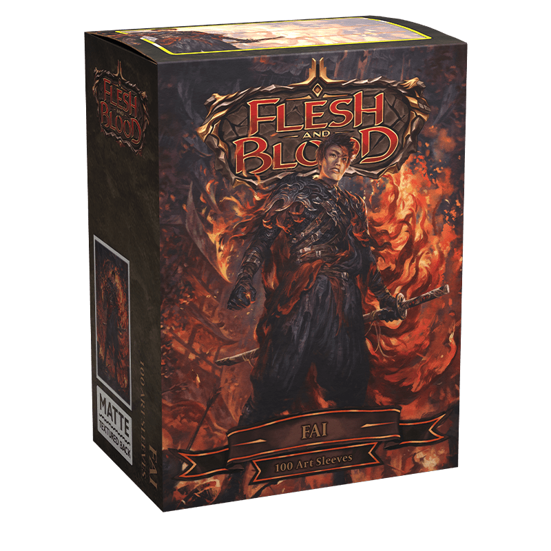 Dragon Shield: Standard 100ct Art Sleeves - Flesh and Blood (Fai)