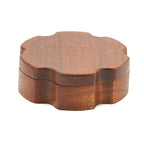 Dice Box | Wooden Hexagonal | Sapele with Dragon & Knot