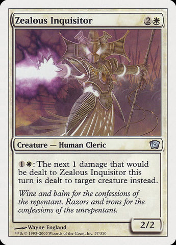 Zealous Inquisitor [Ninth Edition]