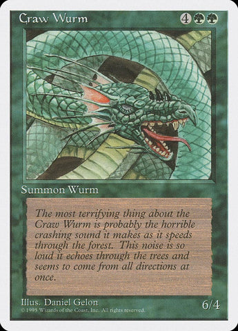 Craw Wurm [Fourth Edition]