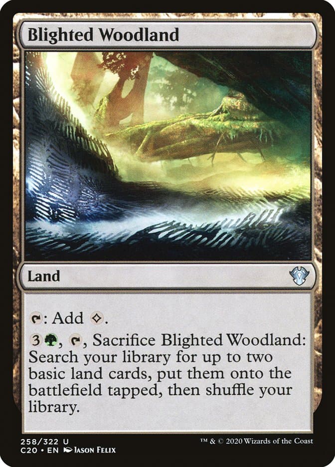 Blighted Woodland [Commander 2020]