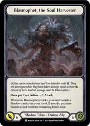 Blasmophet, the Soul Harvester // Ursur, the Soul Reaper [MON219 // MON220] 1st Edition Normal