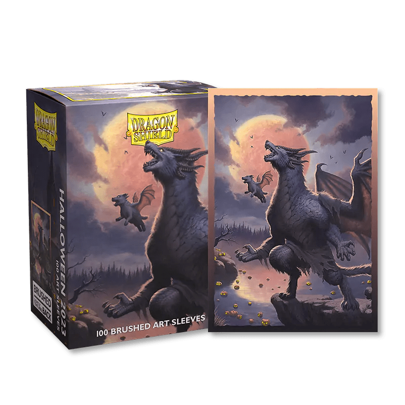 Dragon Shield | Standard Size Sleeves | 100ct | Halloween: 2023 (Art Brushed)