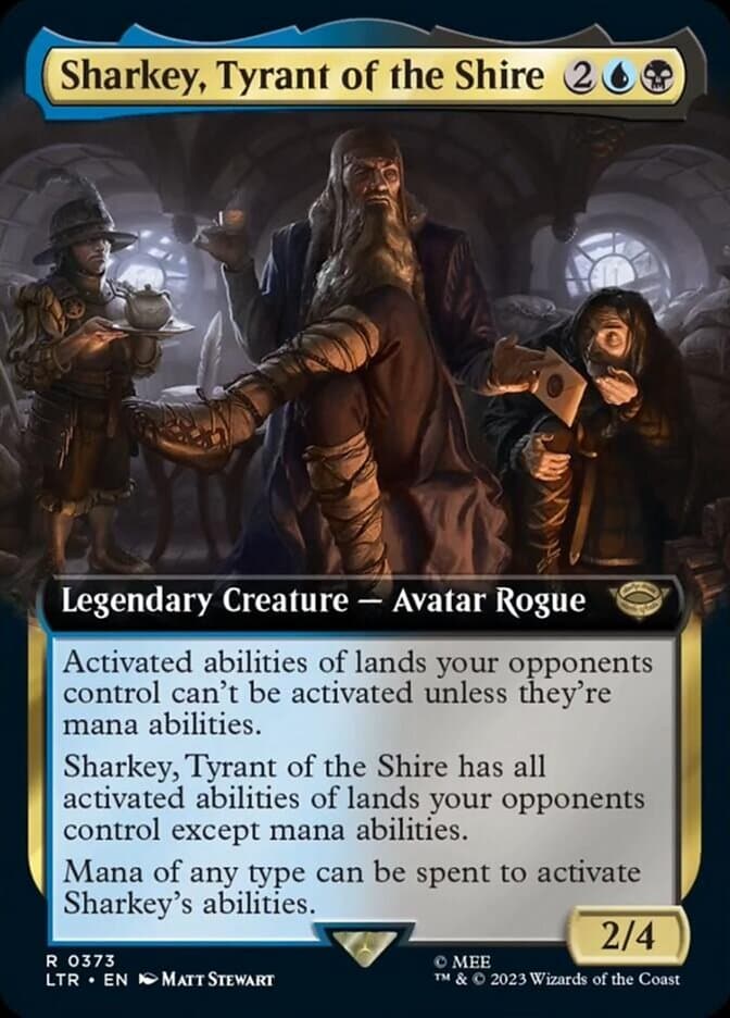 Sharkey, Tyrant of the Shire (Extended Art) [The Lord of the Rings: Tales of Middle-Earth]