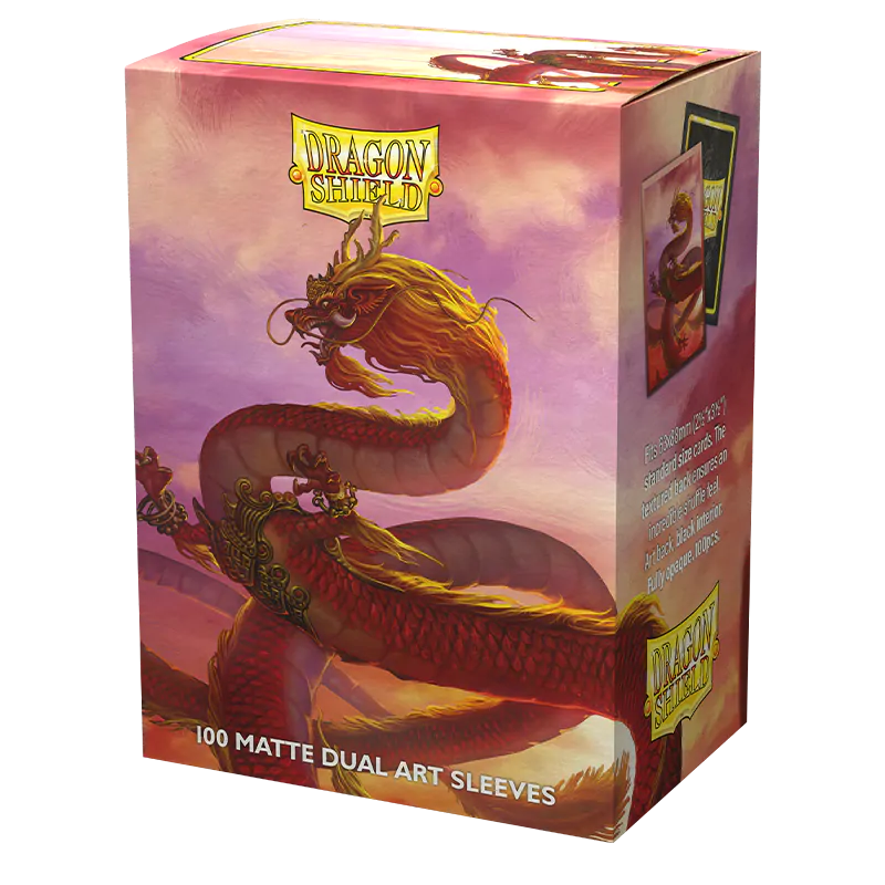 Dragon Shield | Standard Size Sleeves | 100ct | Year of the Wood Dragon 2024 (Art Dual Matte)