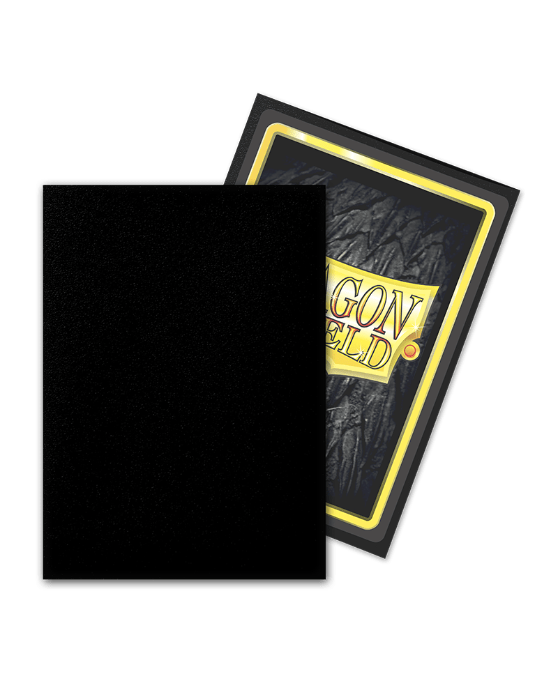 Dragon Shield | Outer Sleeves | 100ct | Black (Matte)