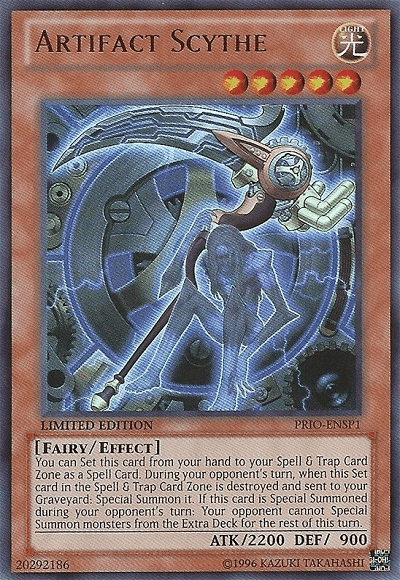 Artifact Scythe [PRIO-ENSP1] Ultra Rare